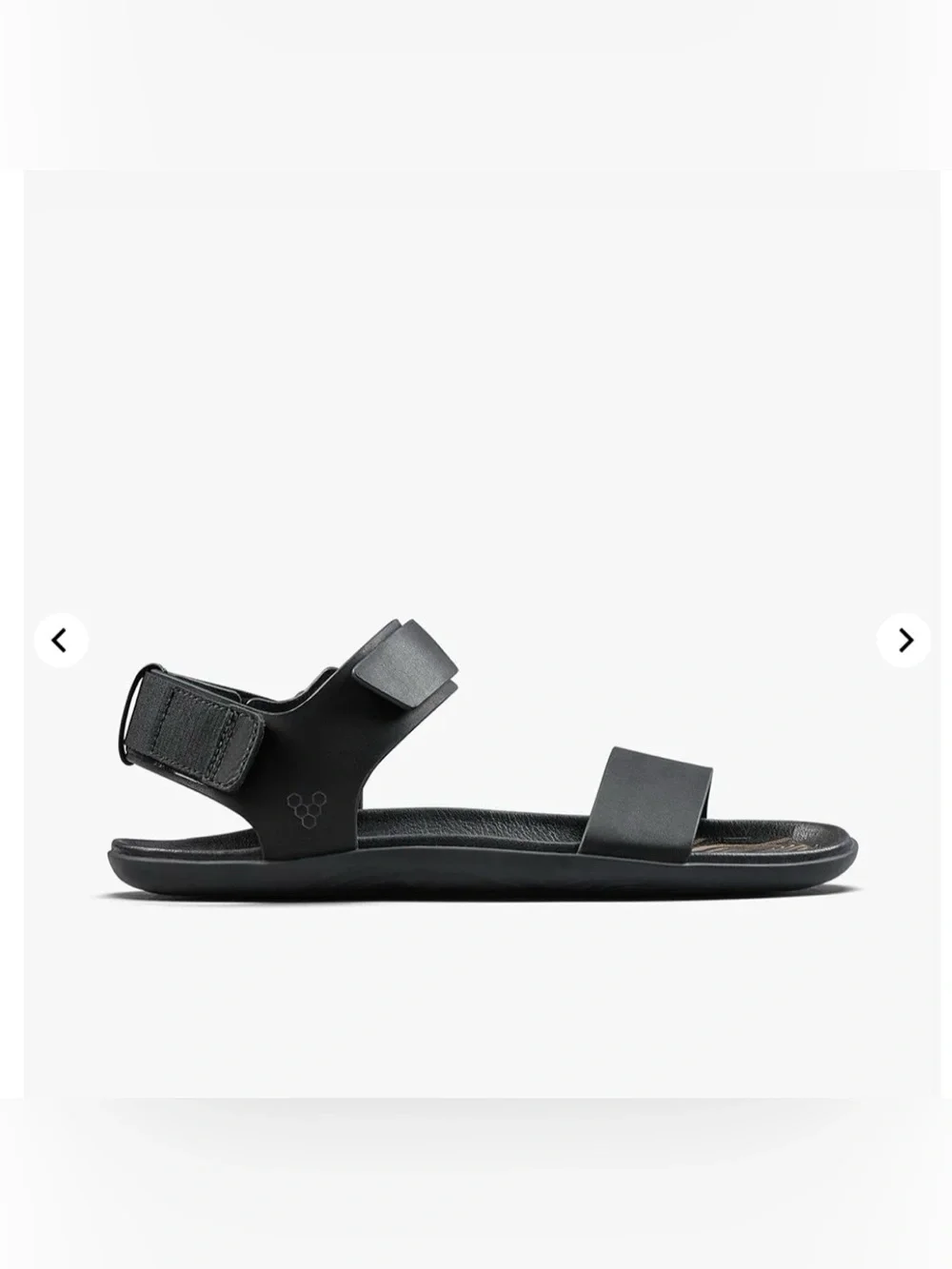 VIVOBAREFOOT SENSUS YIN SANDAL WOMENS. Black Open-Toe Strappy sandals. Sz EU 37.